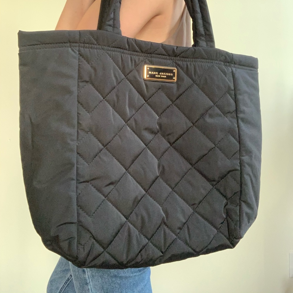 Marc Jacobs quilted nylon tote